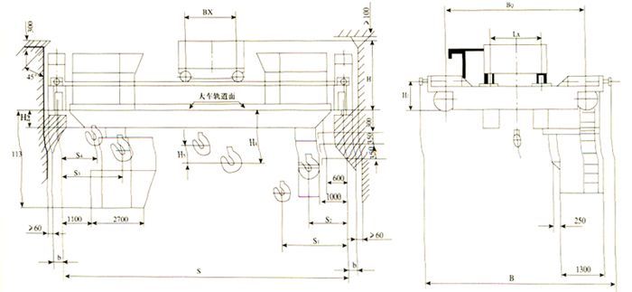 QD型電動雙梁橋式起重機